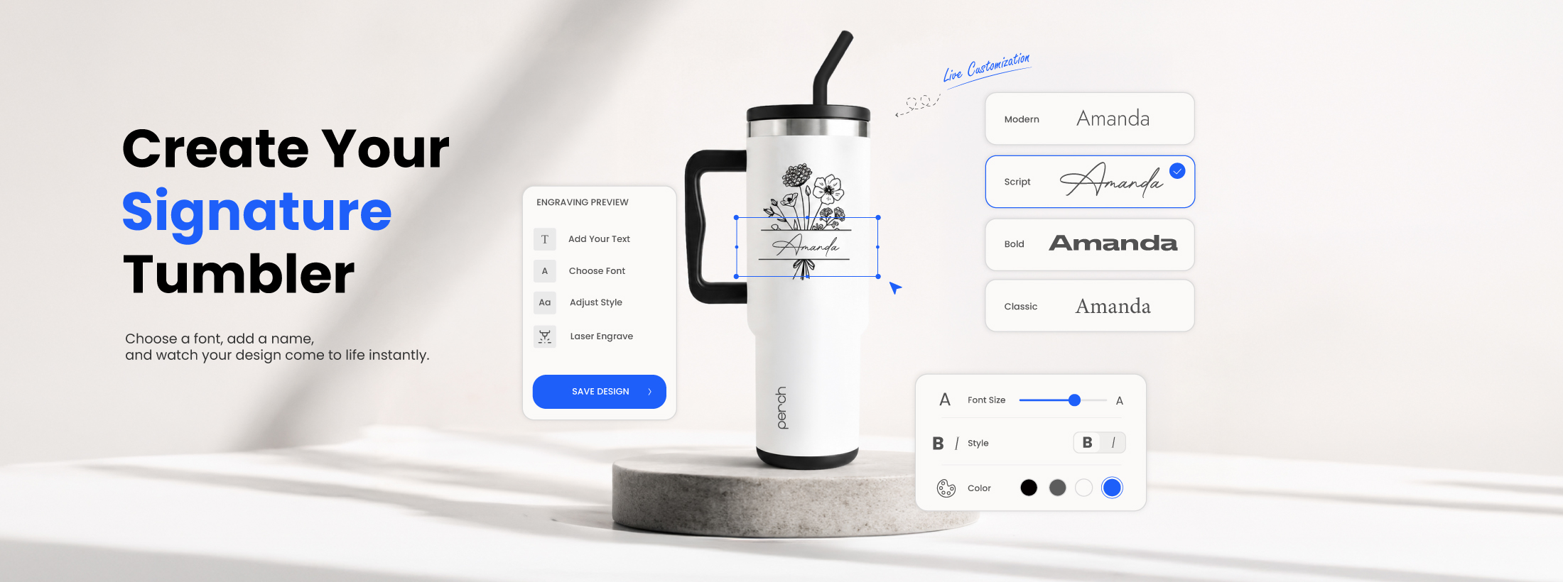 Customized Tumbler