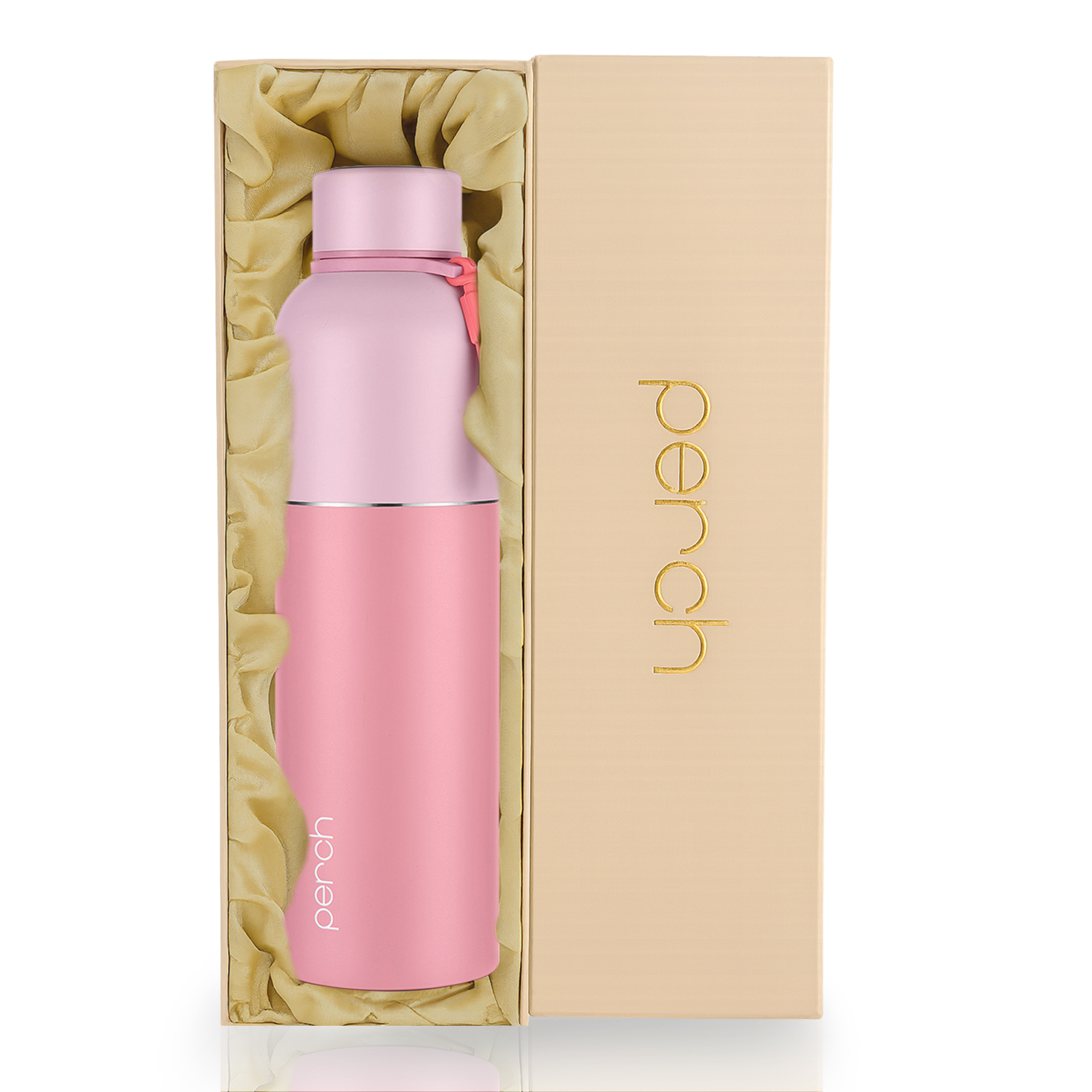 Zenith Insulated 1Ltr Water Bottle with Gift Box, Baby Pink