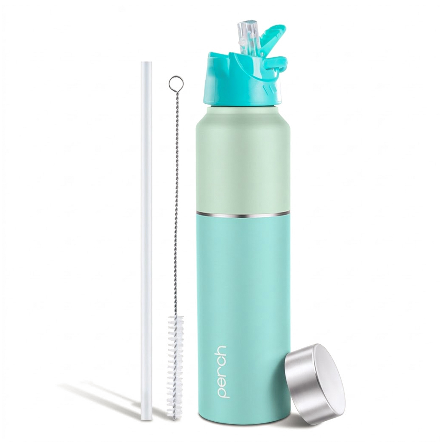 Magic 1Ltr Stainless Steel Water Bottle, Cyan