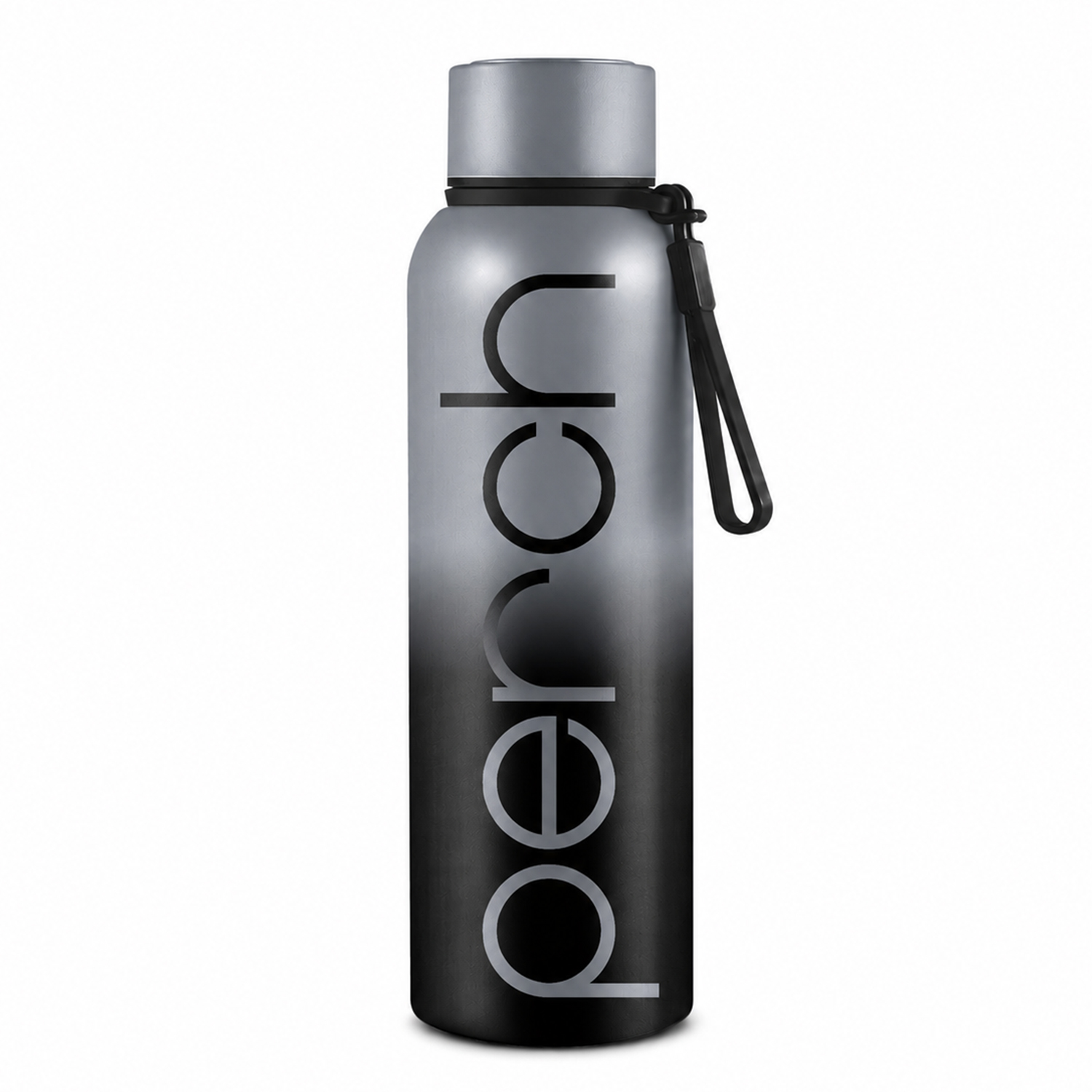Zion Insulated 720ml Water Bottle, Cloud Black