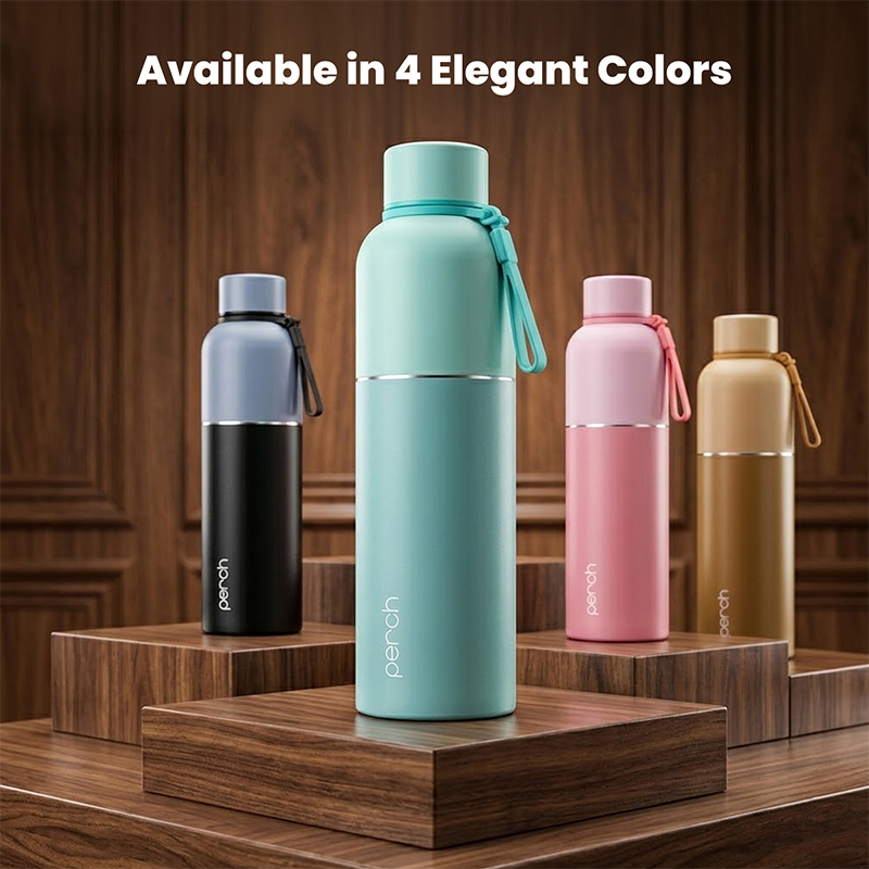 Zenith Insulated 1Ltr Water Bottle, Cyan