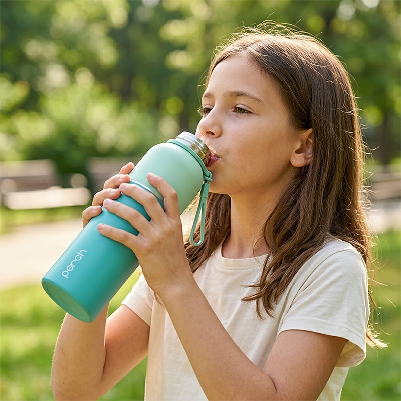 Zenith Insulated 1Ltr Water Bottle, Tropical Teal