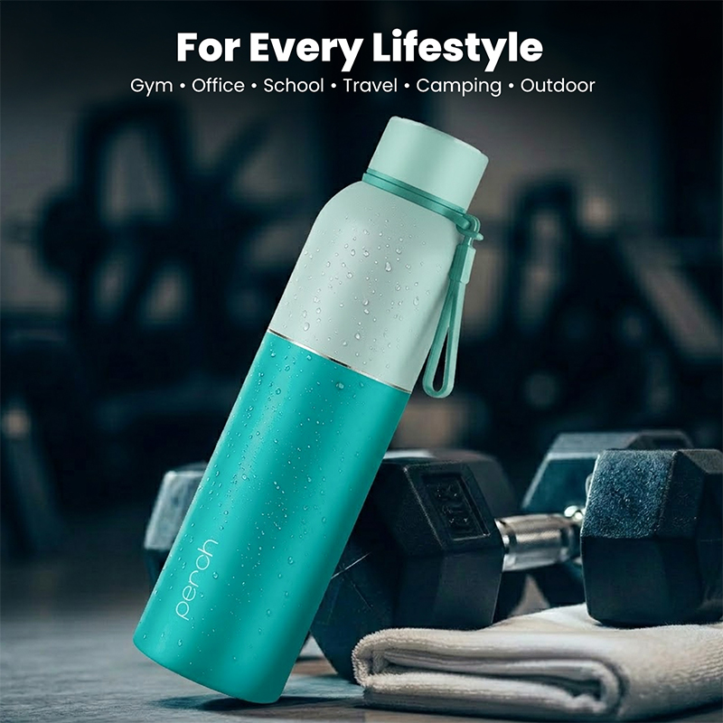 Zenith Insulated 1Ltr Water Bottle, Tropical Teal