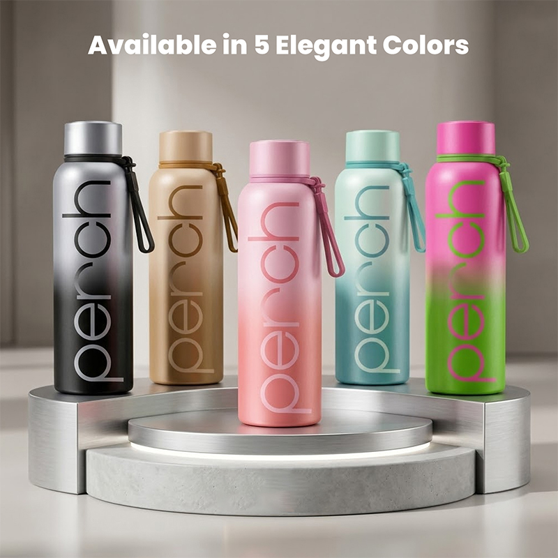 Zion Insulated 720ml Water Bottle, Cotton Candy