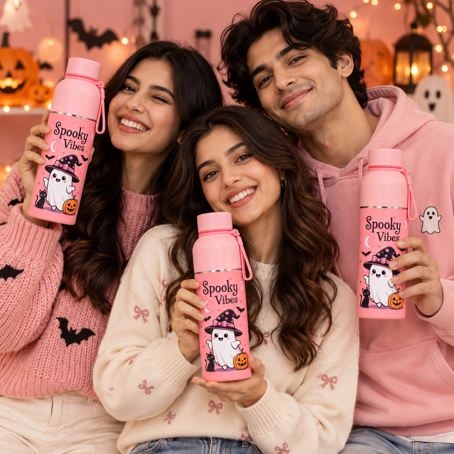 Zenith 1L Insulated Water Bottle – Spooky Vibes Edition