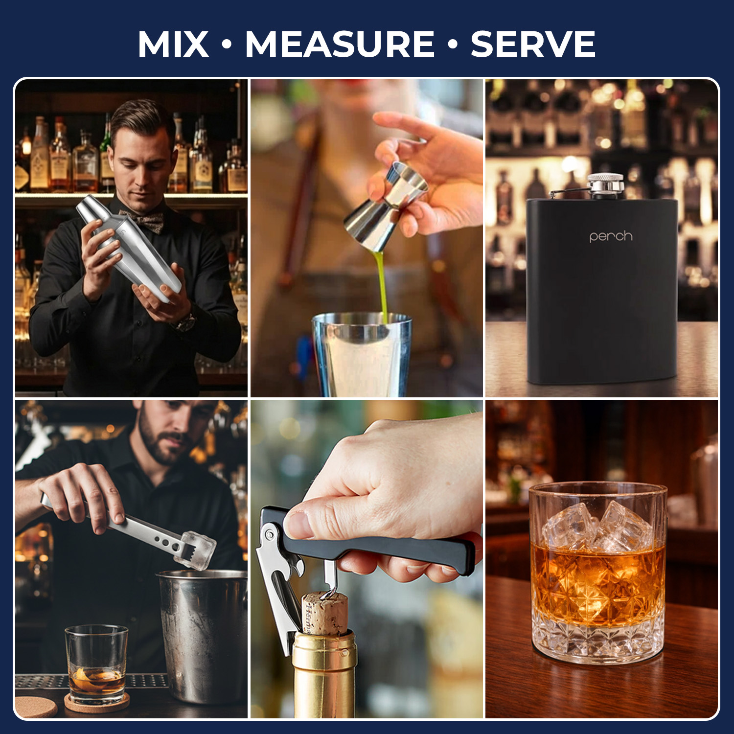 9-Piece Crocodile Print Leatherette Suitcase Bar Set with Cocktail Shaker & 3 Whisky Glasses – Silver