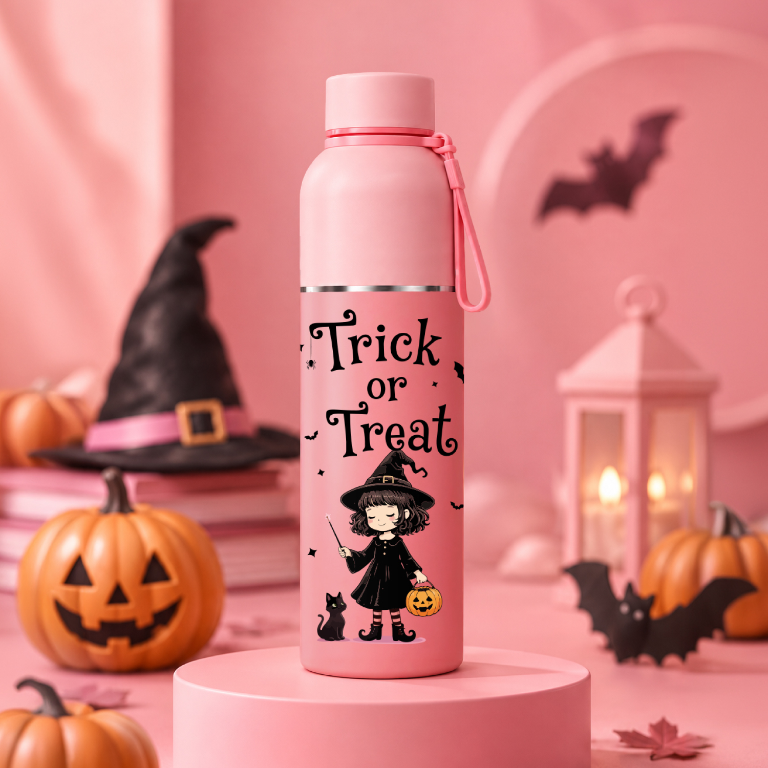 Zenith 1L Insulated Water Bottle – Trick or Treat Edition