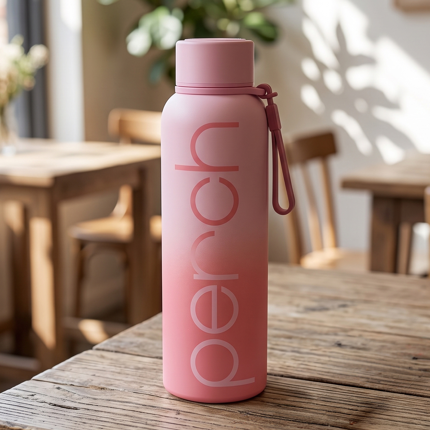 Zion Insulated 720ml Water Bottle, Cotton Candy