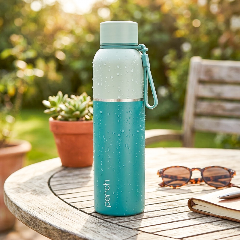 Zenith Insulated 1Ltr Water Bottle, Tropical Teal