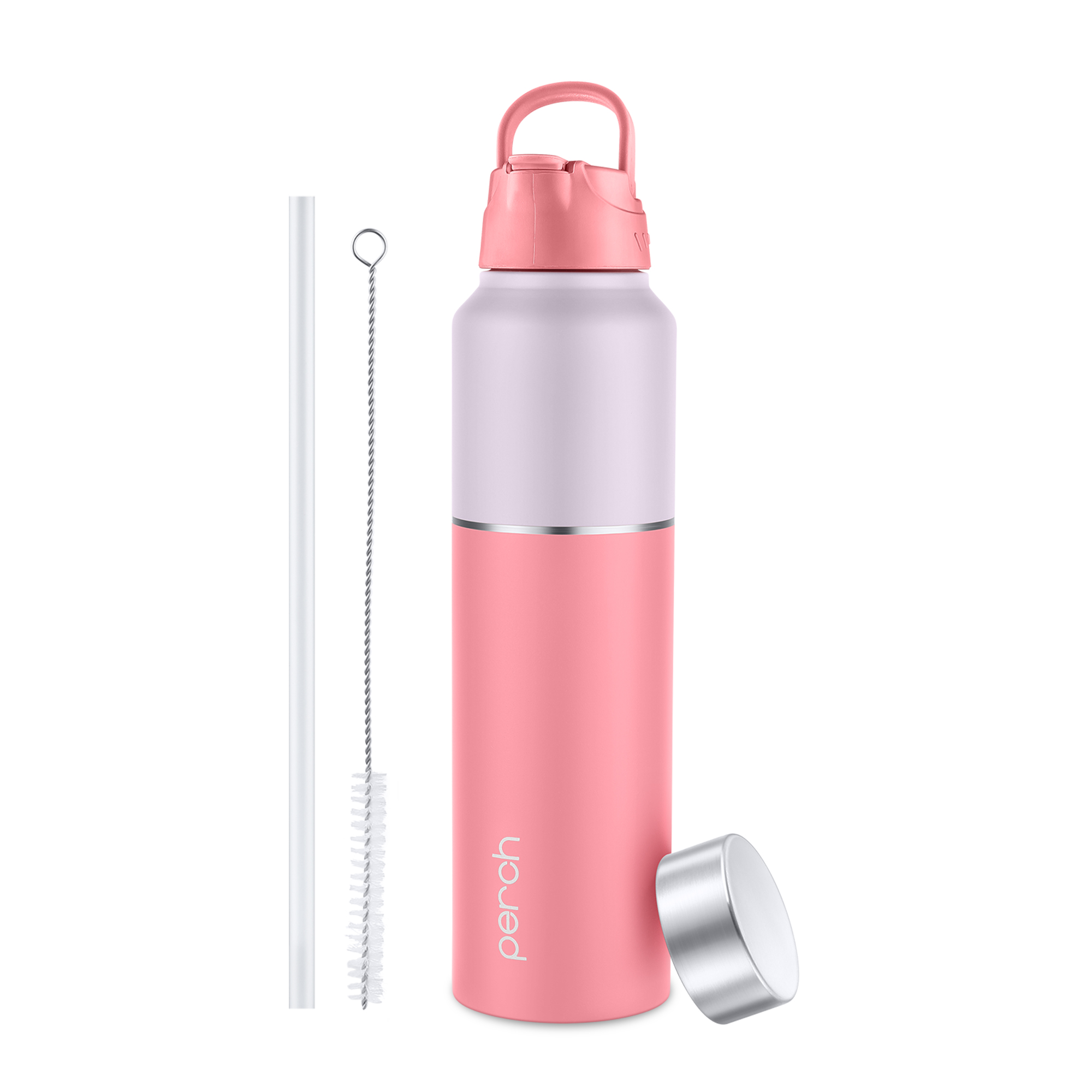 Magic 1Ltr Stainless Steel Water Bottle, Pink