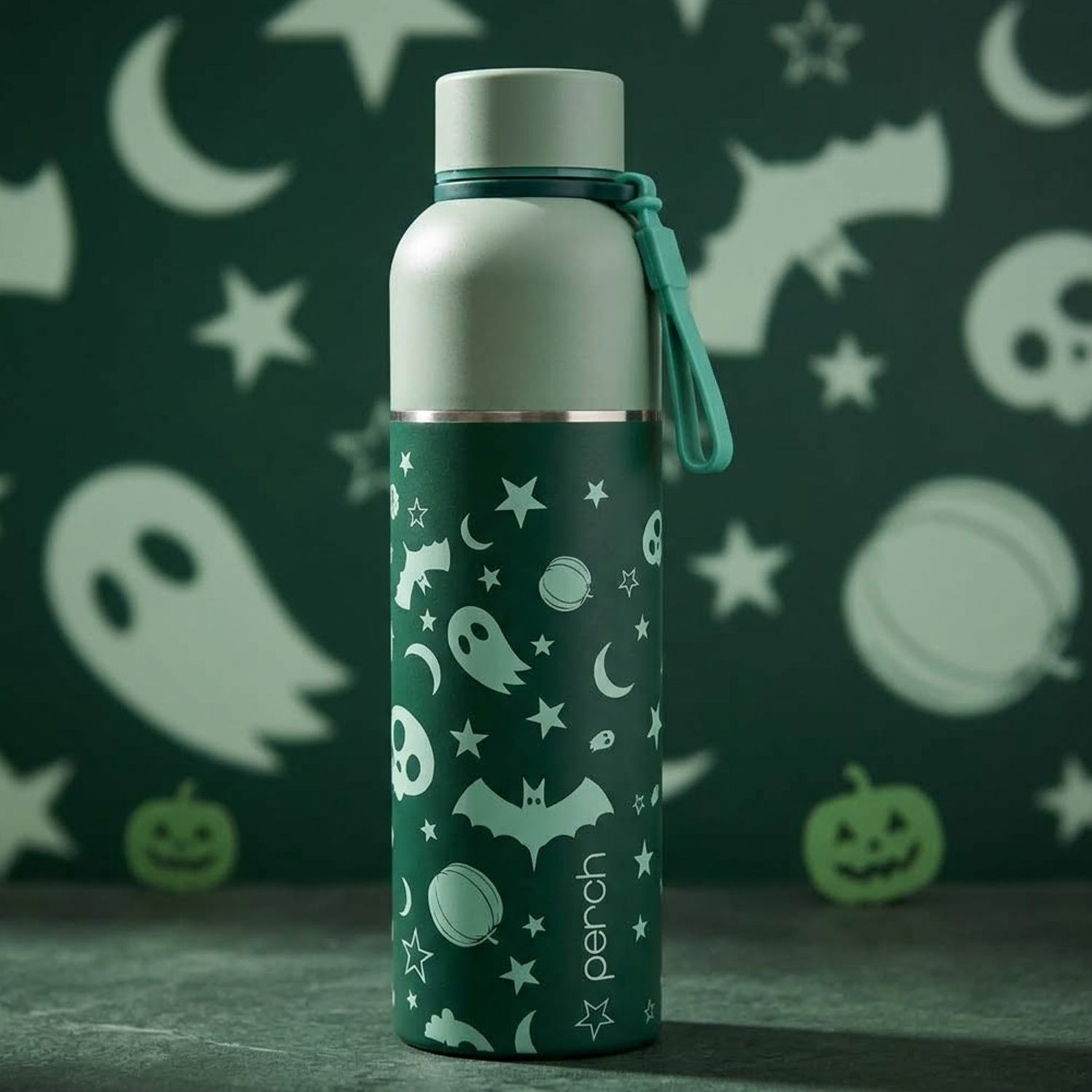 Zenith 1L Insulated Water Bottle – Starry Moon Edition